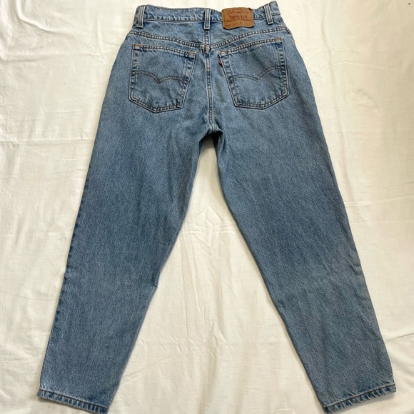 Vintage Levi's 551 Relaxed Tapered 10 12 Petite - Picture 8 of 10